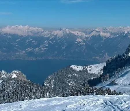 בית נופש Magnifique Avec Vue Panoramique Sur Le Leman *